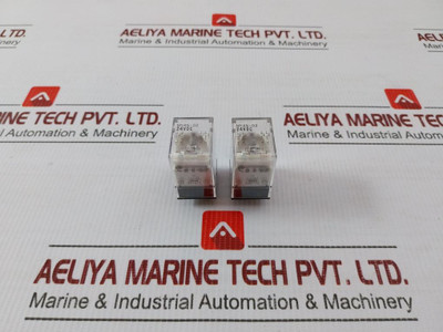 Lot Of 6X My4N-d2 Miniature Power Relay 5A 250Vac 30Vdc By Omron