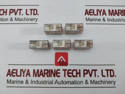 Lot Of 10X Weidmuller Miniature Industrial Relay 10A250Vac Part No. Rcl424024