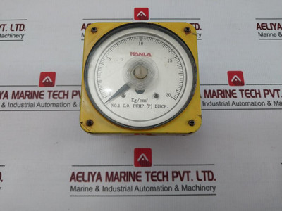 Analog Pressure Indicator 500V Hanla 0-20 Kg/Cm2