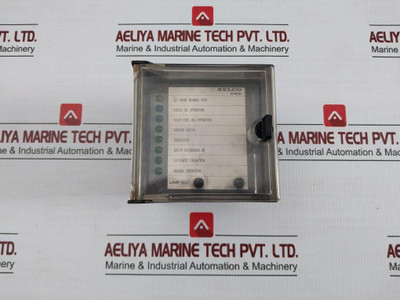 Selco Alarm Indicator Panel M4600-00 24 Volt-dc 369552