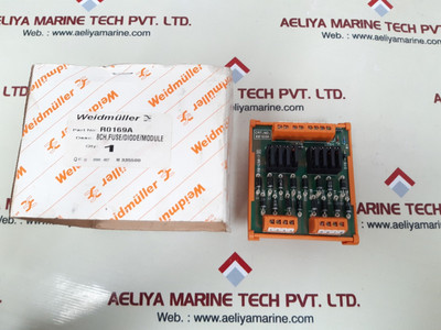 Weidmuller R0169A Terminal Block Weidmuller R0169A Terminal Block