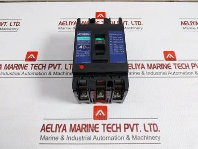 3-pole Circuit Breaker 600 Vac By Mitsubishi Electric Nf50-cs