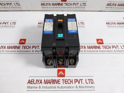Hbh-103 3-pole Molded Case Circuit Breaker 660V 50A By Hyundai