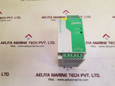 Phoenix quint-ps-3x400-500ac/24dc/5 power supply 2938594