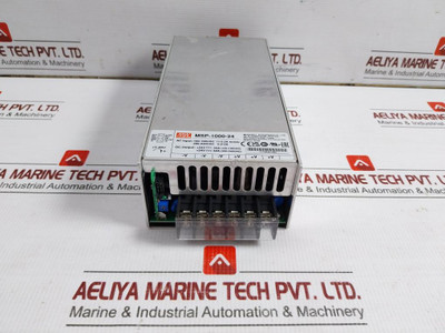Switching Power Supply 100-240Vac 5060Hz By Mean Well Msp-1000-24