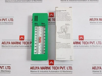 206-8929 Brannan Recording Glass Thermometer -40 To +50˚C Rs