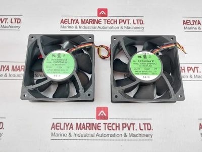 Cndc24B4Sq Dc Brushless Cooling Fan Dc24V 0.32A 7W By Japan Servo