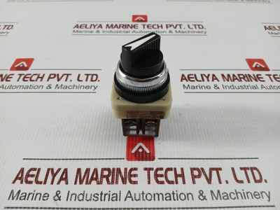 Ah30-p2 Selector Switch With Block Base 600 Vac Fuji Electric 