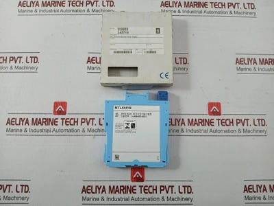 Measurement Technology 4/20Ma 20-35Vdc Repeater Power Supply Module Mtl4541B 