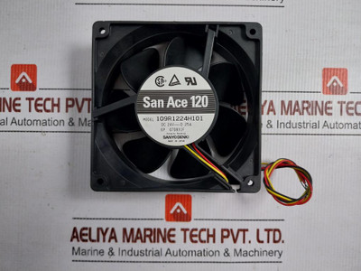 San Ace 120S Counter Rotating Fan 109R1224H101 Dc 24V-0.25A By Sanyo Denki