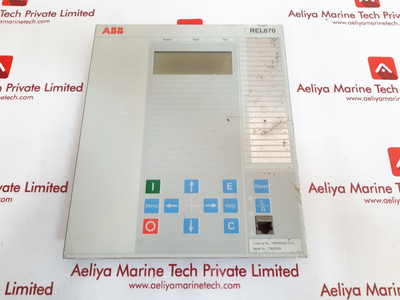 Abb rel670 display 1mrk000008-hb Abb rel670 display 1mrk000008-hb