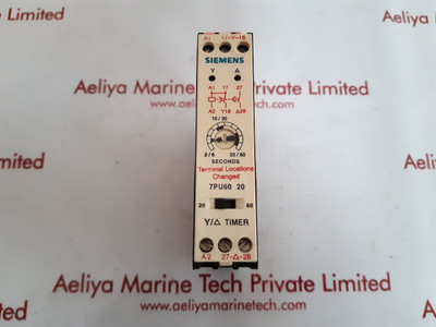 Siemens 7pu60-20-3nj2 time delay relay Siemens 7pu60-20-3nj2 time delay relay