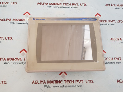 Allen-bradley 2711P-rdt10C Panel View Plus 1000 Color Touch Display Module Rev F Allen-bradley 2711P-rdt10C Panel View Plus 1000 Color Touch Display Module Rev F