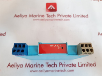 Measurement technology mtl5021 loop-powered solenoid/ alarm driver