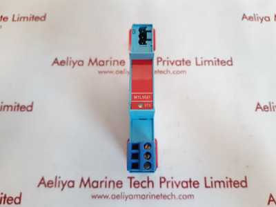 Measurement technology mtl5521 solenoid alarm driver Measurement technology mtl5521 solenoid alarm driver