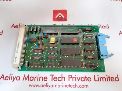 Kongsberg/autronica kdu-2a/16 pcb card 7252 067 000