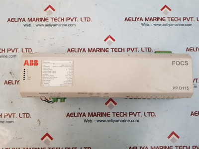 Abb Pp D103 B01 Control System 3Bhe020455R0001 Abb Pp D103 B01 Control System 3Bhe020455R0001
