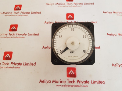 Yokogawa 103372alal7aaf frequency meter 50â€“70 hertz