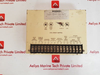 Woodward 8272-242 c speed control