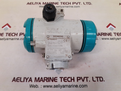 Siemens Sitrans P 7Mf4433-1Ea02-2Db6-z Pressure Transmitter Ip 65