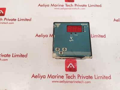 Kaycee km440 3 phase voltmeter Kaycee km440 3 phase voltmeter