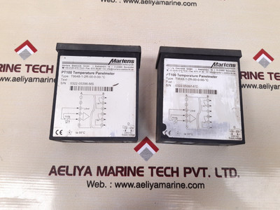 Martens pt100 temperature panel meter t9648-1-2r-00-0-00-°c 55°c Martens pt100 temperature panel meter t9648-1-2r-00-0-00-°c 55°c
