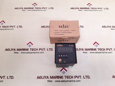 Selec xc22b-4 digit preset counter Selec xc22b-4 digit preset counter
