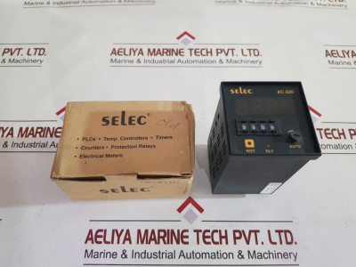 Selec xc 22b digit preset counter xc22b-4-ar-m1