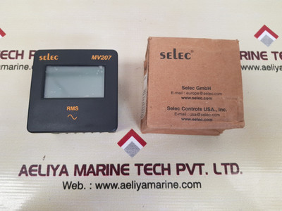 Selec mv207 analog dc voltmeter Selec mv207 analog dc voltmeter