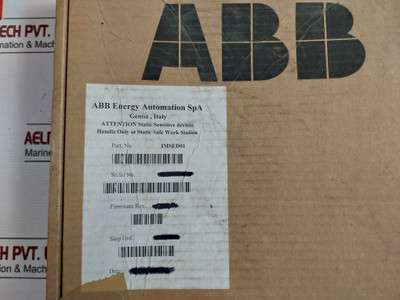 Abb Imsed01 Gm9.0082.001.51 Seq. Of Events Digital Module E-96-631