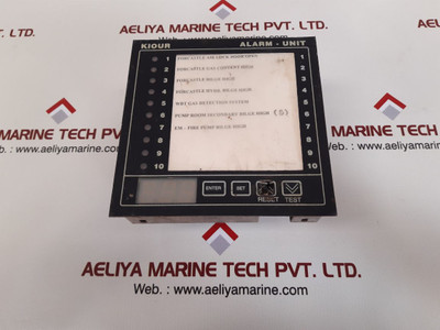 Kiour Alu-m Alarm-unit 24V Ac/Dc 10A 250V Ac