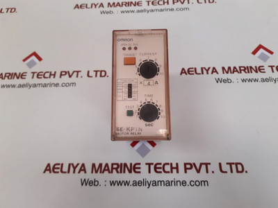 Omron Se-kp1N Motor Relay 50/60Hz 100/110/120Vac