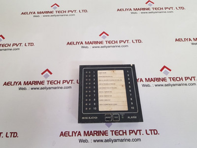 Selco m1000 alarm annunciator unit m1000-24-10b Selco m1000 alarm annunciator unit m1000-24-10b