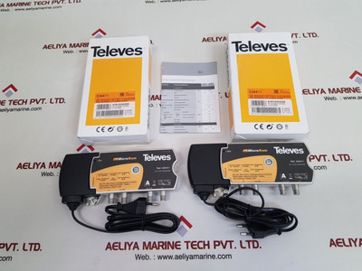 Televes 534411 kve1g303528 microkom t4 35ret65 multiband amplifier Televes 534411 kve1g303528 microkom t4 35ret65 multiband amplifier