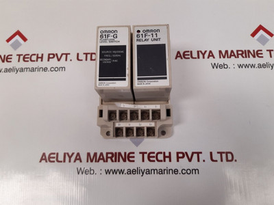 Omron 61f-g floatless level switch with 61f-11 relay unit Omron 61f-g floatless level switch with 61f-11 relay unit