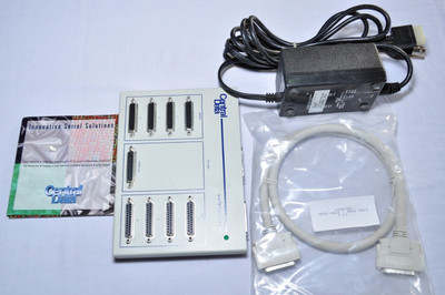 Data Central SCSI Terminal Server & Cable 3ft Male Power Supply