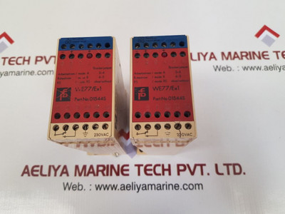 Pepperl+fuchs we77/ex1 isolation amplifier switch