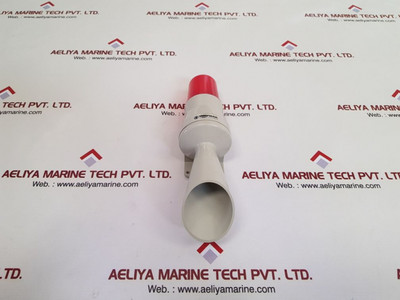 Werma signaltechnik 580 x52 68 signal horn red light Werma signaltechnik 580 x52 68 signal horn red light