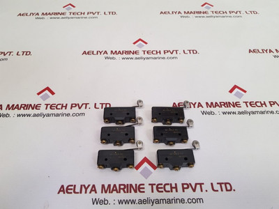 Lot Of 11X Bz-2rl2-a2 micro limit switch with roller lever Lot Of 11X Bz-2rl2-a2 micro limit switch with roller lever