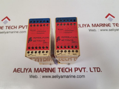 Pepperl+fuchs we77/ex1-bi switching amplifier Pepperl+fuchs we77/ex1-bi switching amplifier