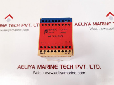 Pepperl+fuchs we77/ex-tr02 isolating amplifier relay Pepperl+fuchs we77/ex-tr02 isolating amplifier relay
