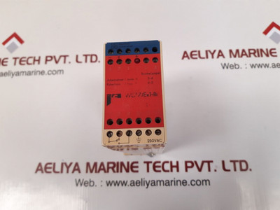 Pepperl+fuchs we77/ex1-bi switching amplifier ex-79/2043x Pepperl+fuchs we77/ex1-bi switching amplifier ex-79/2043x