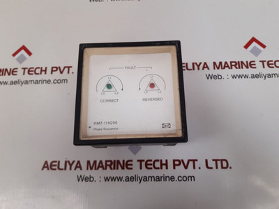 Deif rmt-111q96 phase sequence relay meter Deif rmt-111q96 phase sequence relay meter