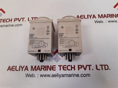 Set of 3x Omron h3ba timer 24v dc Set of 3x Omron h3ba timer 24v dc