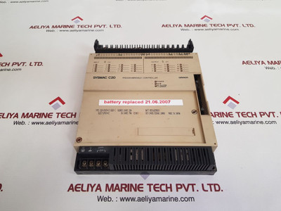 Omron sysmac c20 programmable controller c20-cpu74-e 0369 I 3g2c7-cpu74-e