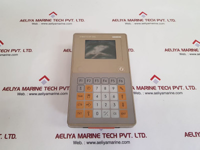 Siemens simatic s5 6es5 396-0ua11 operator panel