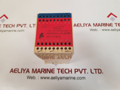 Pepperl+Fuchs We77/Ex2 220V~ Switch Amplifier