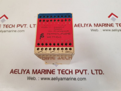 Pepperl+Fuchs We77/Ex2 220V~ Switch Amplifier Pepperl+Fuchs We77/Ex2 220V~ Switch Amplifier
