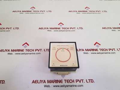 Selco m8100-00 synchroscope meter Selco m8100-00 synchroscope meter