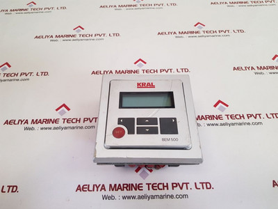 Kral bem 500 display and processing unit Kral bem 500 display and processing unit